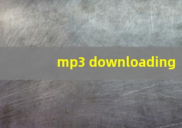 mp3 downloading